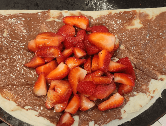 Strawberries, Nutella